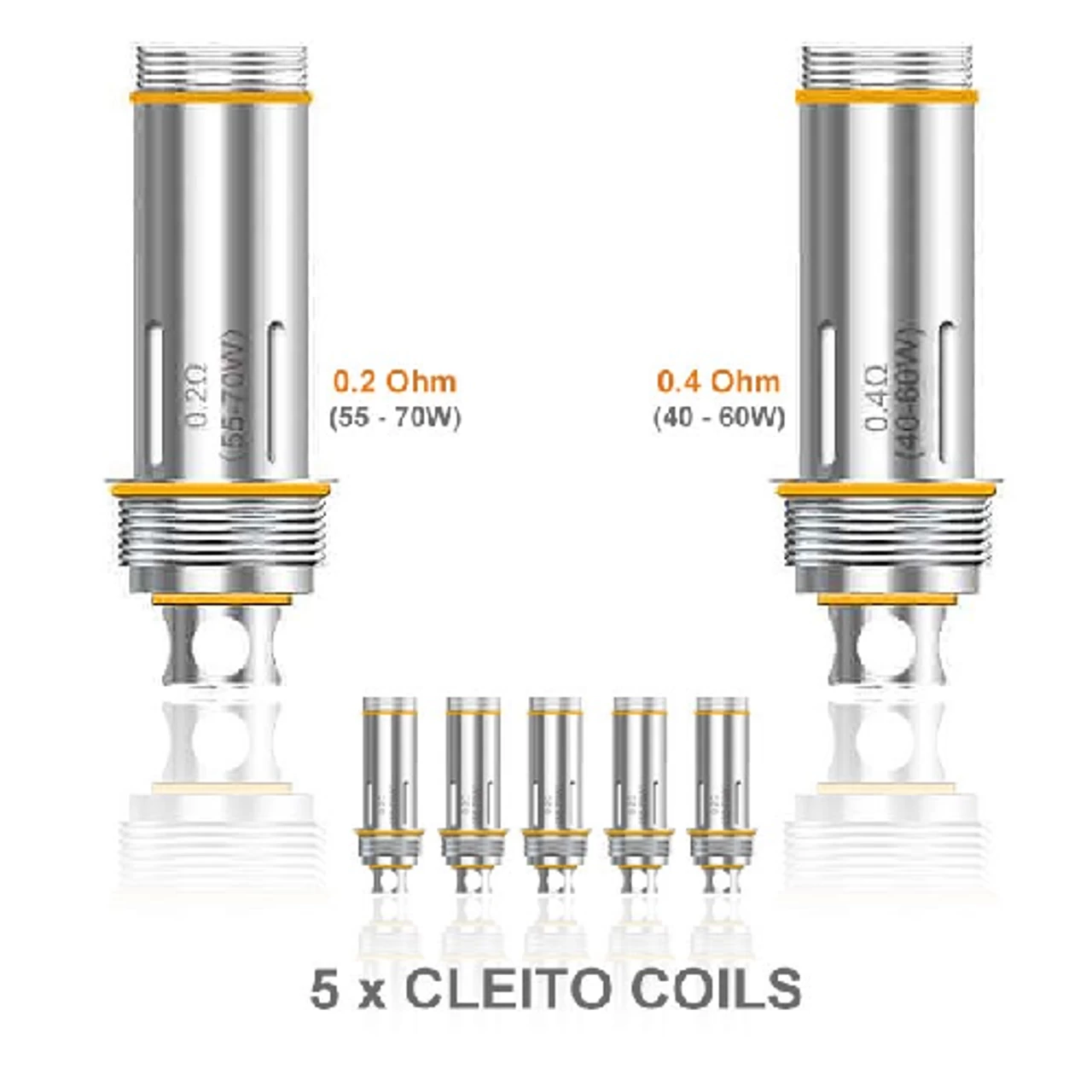 5 Pack Aspire Cleito Coil Heads 2 5 Pack Aspire Cleito Coil Heads - Image 2