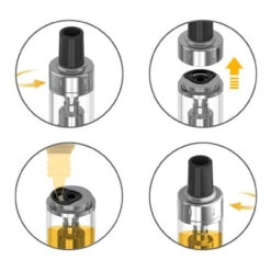 Aspire K Lite Starter Kit Free E Liquid Free Delivery -E-Smoke Shop Aspire K Lite Tank Filling Guide 86923.1566922421