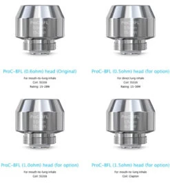 5 Pack Joyetech ProC BFL Coil Atomizer Heads