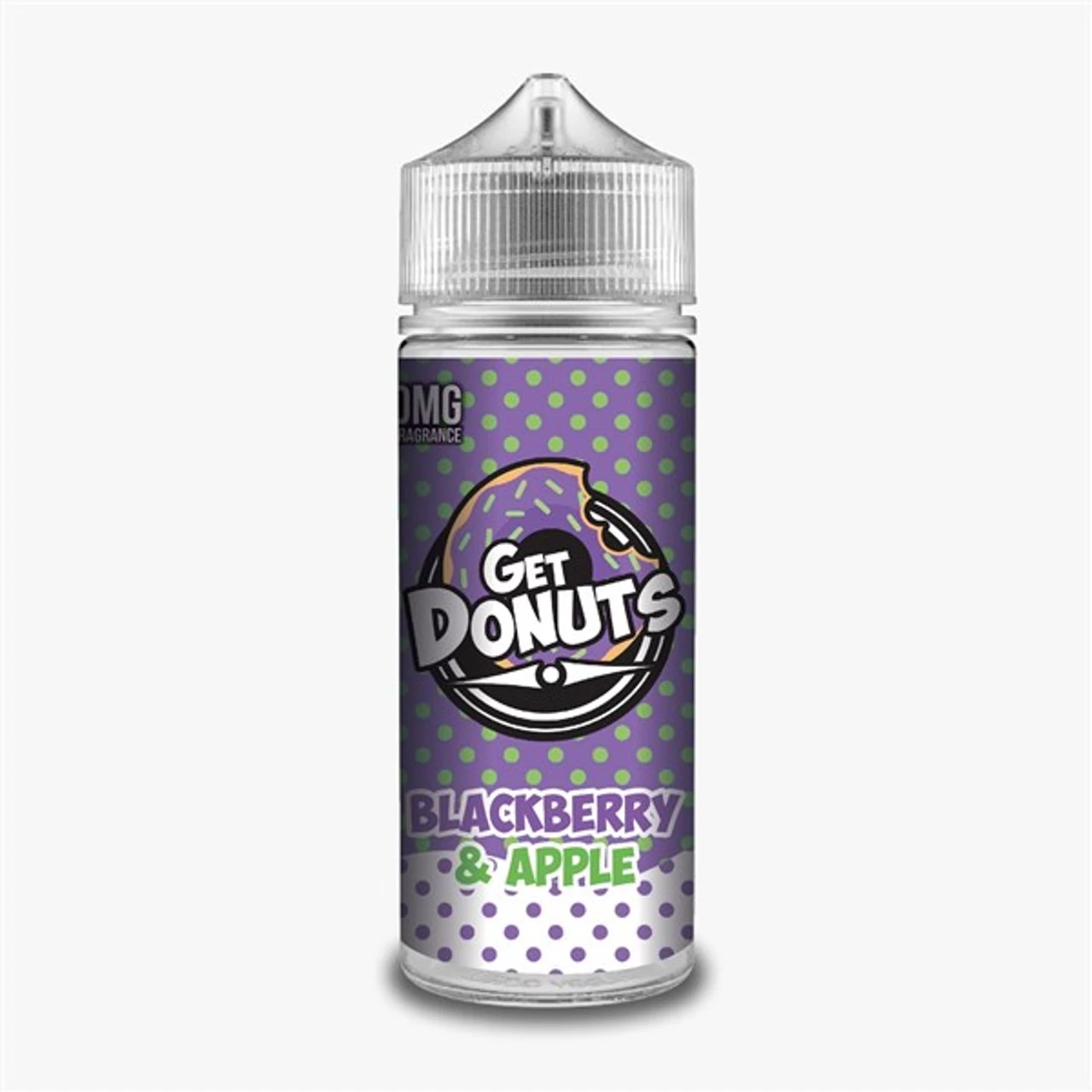 Blackberry & Apple E Liquid 100ml By Get Donuts 1 Blackberry & Apple E Liquid 100ml By Get Donuts