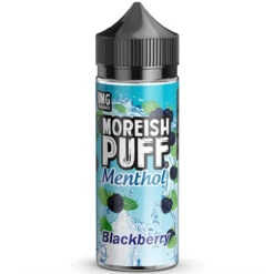 Blackberry Menthol E Liquid 100ml By Moreish Puff
