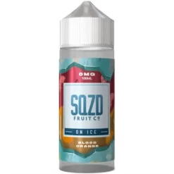 Blood Orange On Ice E Liquid 100ml By SQZD