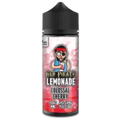 Colossal Cherry E Liquid 100ml By Old Pirate Lemonade