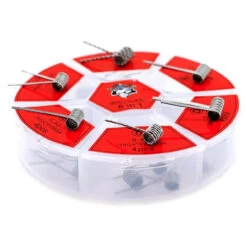 Demon Killer Coils 6 In 1 Prebuilt Coils 24 Pieces -E-Smoke Shop Demon Killer 6 in 1 N80 Coil Example 85234.1551460630