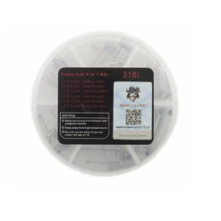 Demon Killer Coils 6 In 1 Prebuilt Coils 24 Pieces -E-Smoke Shop Demon Killer 6 in 1 SS316L Back of Packaging 12994.1551460631