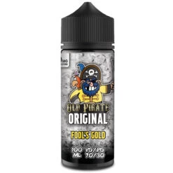 Fools Gold E Liquid 100ml By Old Pirate Original