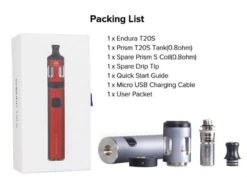 Innokin Endura T20s Vape Kit Free E Liquids Free Delivery -E-Smoke Shop Innokin Endura T20s Vape Kit Parts 600 x 431 90725.1517055017
