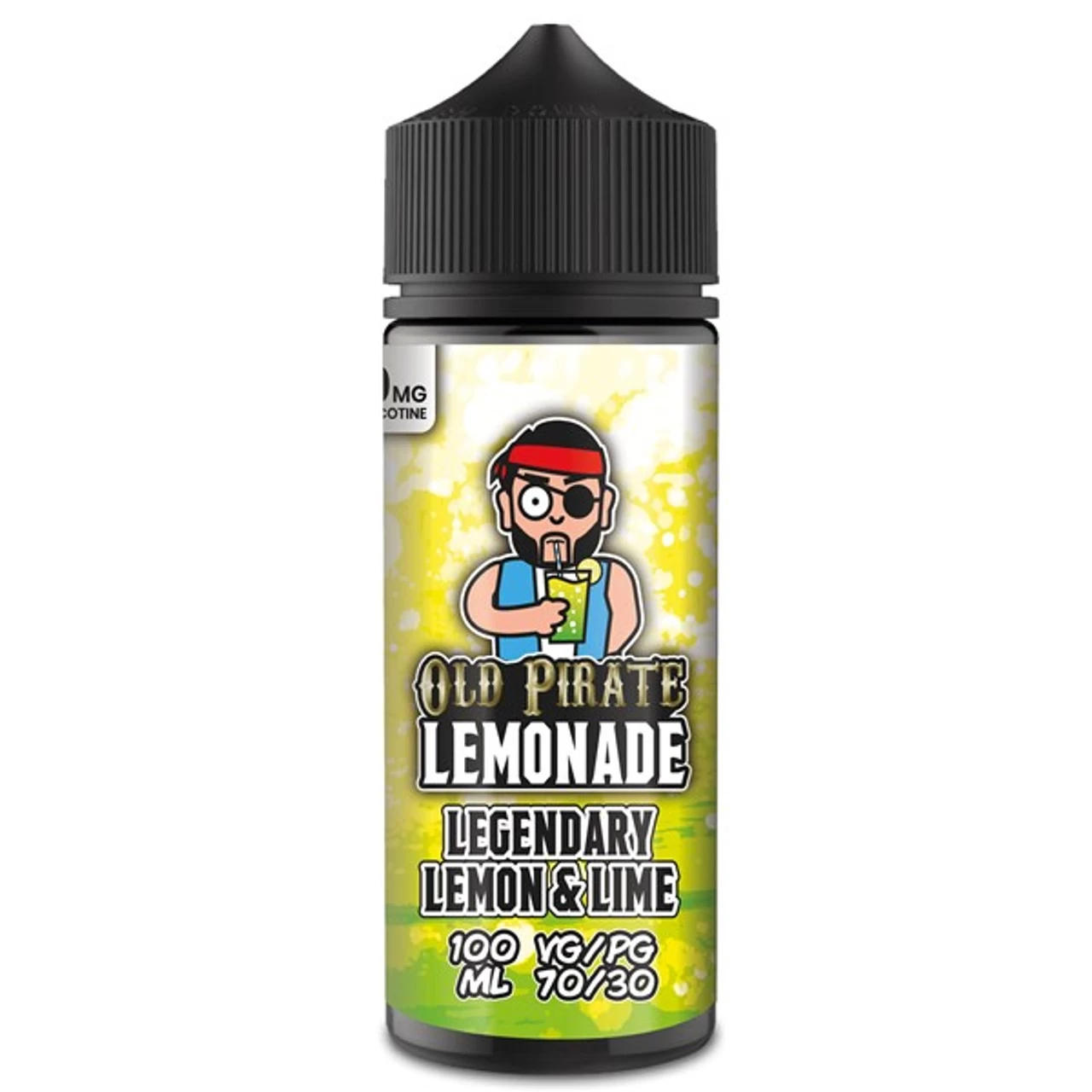 Legendary Lemon & Lime E Liquid 100ml By Old Pirate Lemonade 1 Legendary Lemon & Lime E Liquid 100ml By Old Pirate Lemonade