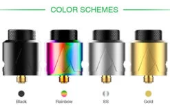 Smokjoy Pyramid BF 24mm RDA Free Delivery -E-Smoke Shop SMOKJOY Pyramid RDA Colours 600 x 395 11085.1579550983