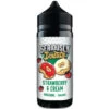 Strawberry & Cream E Liquid 100ml By Seriously Donuts