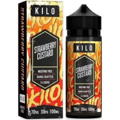 Strawberry Custard E Liquid 100ml By Kilo