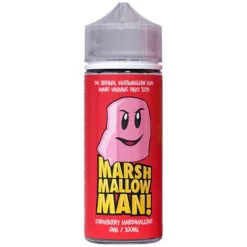 Strawberry Marshmallow Man E Liquid 100ml By Marina Vape