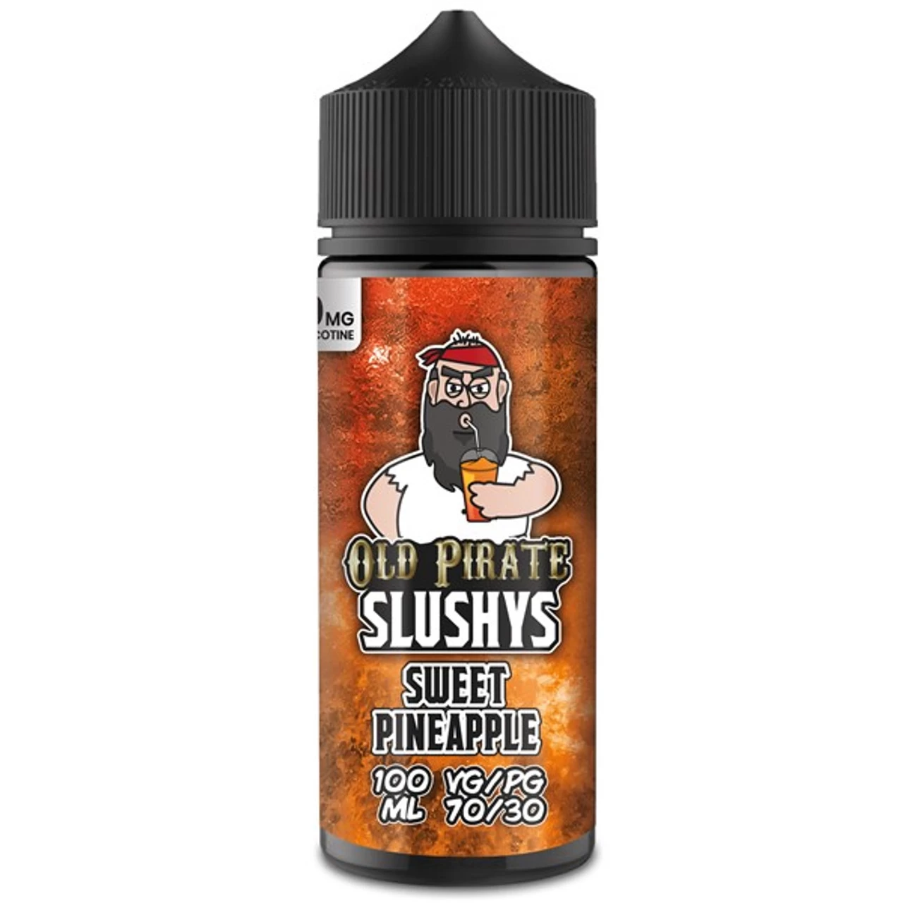 Sweet Pineapple E Liquid 100ml By Old Pirate Slushys 1 Sweet Pineapple E Liquid 100ml By Old Pirate Slushys