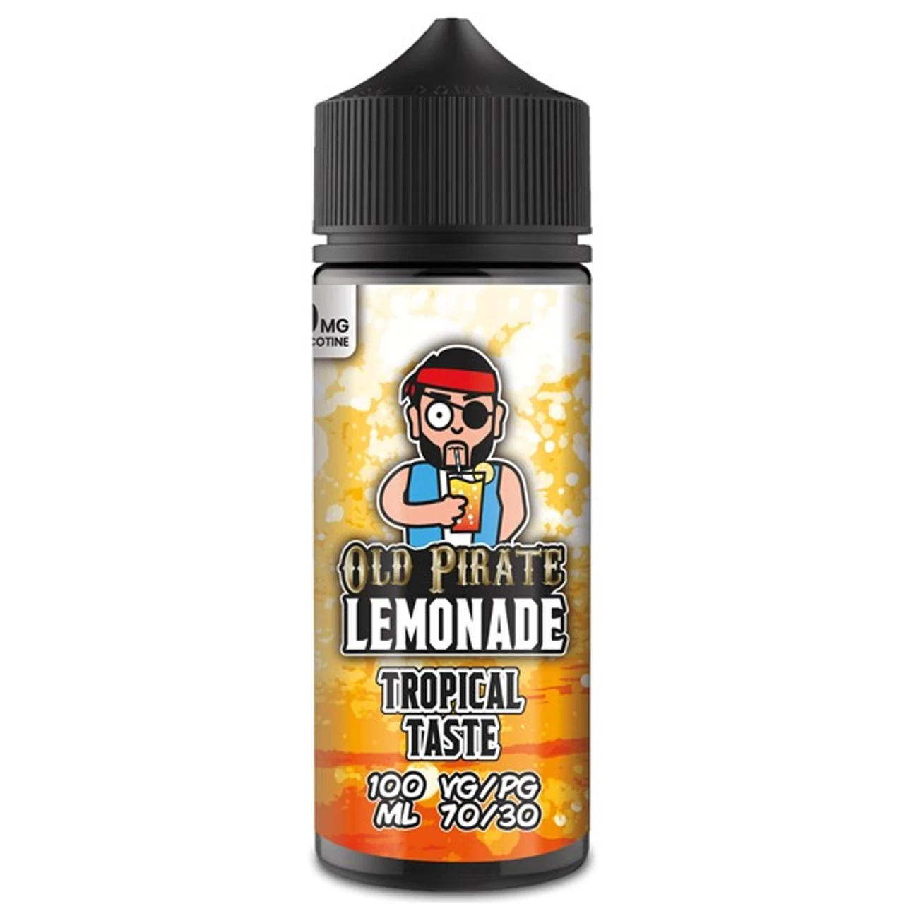 Tropical Taste E Liquid 100ml By Old Pirate Lemonade 1 Tropical Taste E Liquid 100ml By Old Pirate Lemonade