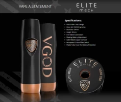 E-Smoke Shop -E-Smoke Shop VGOD Mechanical Mod Free Delivery 91126.1504251551