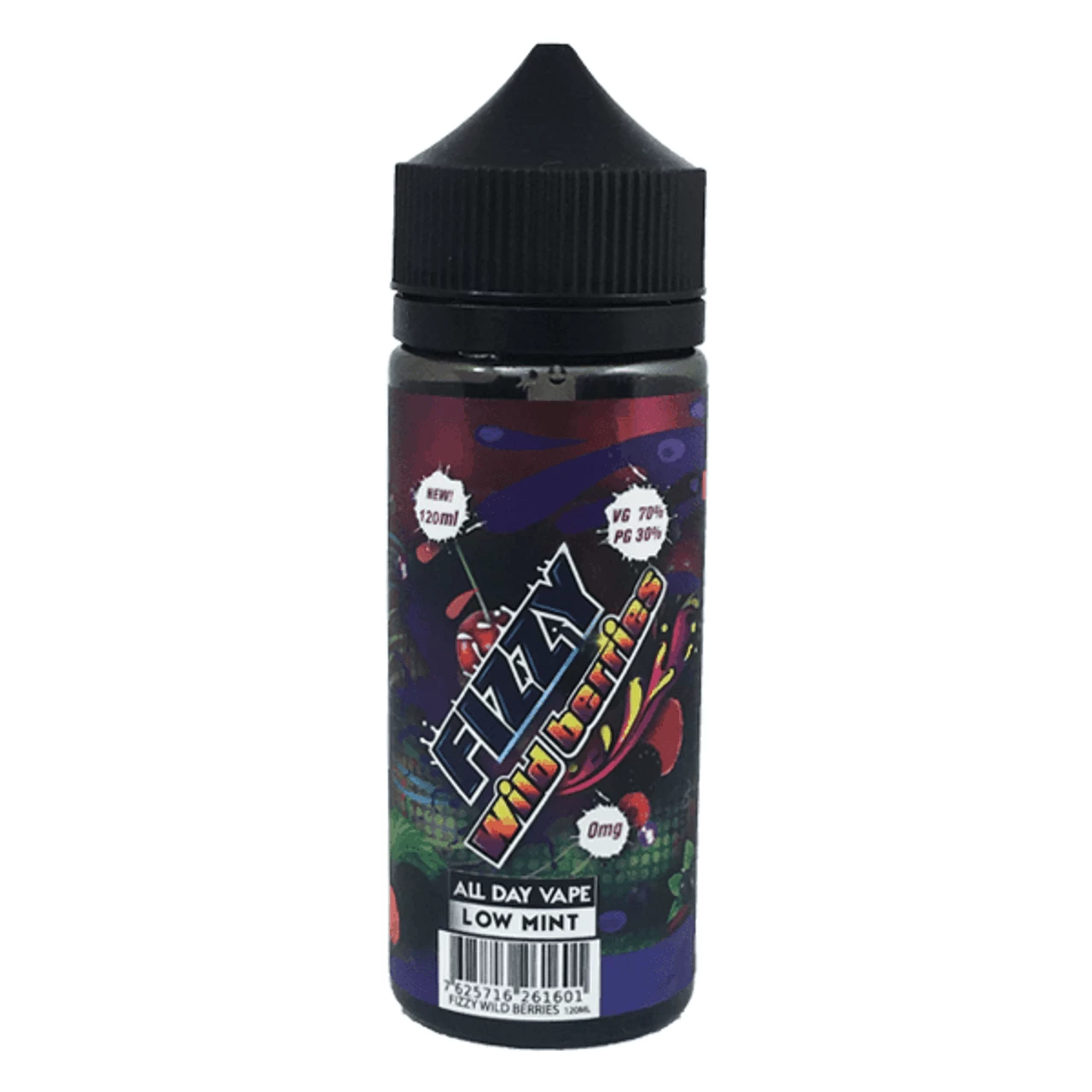 Fizzy Wild Berries E Liquid 100ml Shortfill By Mohawk & Co 1 Fizzy Wild Berries E Liquid 100ml Shortfill By Mohawk & Co