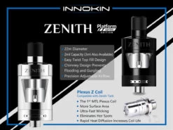 Innokin Zenith D22 MTL Tank Free E Liquids Free Delivery -E-Smoke Shop Zenith D22 HD 20180921 600 x 450 52941.1540322765