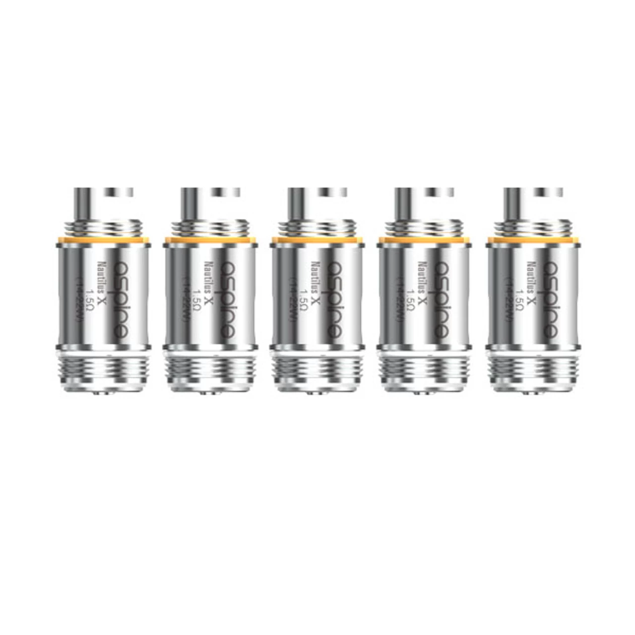 5 Pack Aspire Nautilus X Atomizer Coil Heads 1 5 Pack Aspire Nautilus X Atomizer Coil Heads