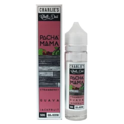 Pacha Mama Strawberry Guava & Jackfruit E Liquid 50ml By Charlie’s Chalk Dust