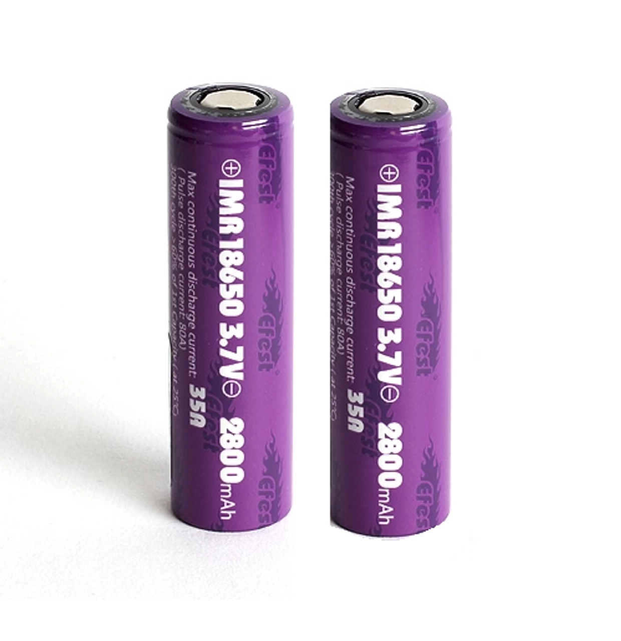 2 X Efest IMR 18650 35A 3000 MAh Battery 1 2 X Efest IMR 18650 35A 3000 MAh Battery