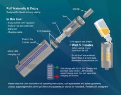 Innokin Endura T22e Starter Kit Free E Liquid Free Delivery -E-Smoke Shop innokin endura t22 manual 35462.1497097357