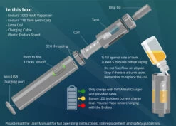 Innokin Endura T18E Starter Kit Free Delivery -E-Smoke Shop innokin Endura T18 quick start guide 87245.1497087204