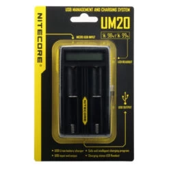 NiteCore UM20 Dual Battery Charger Free Delivery